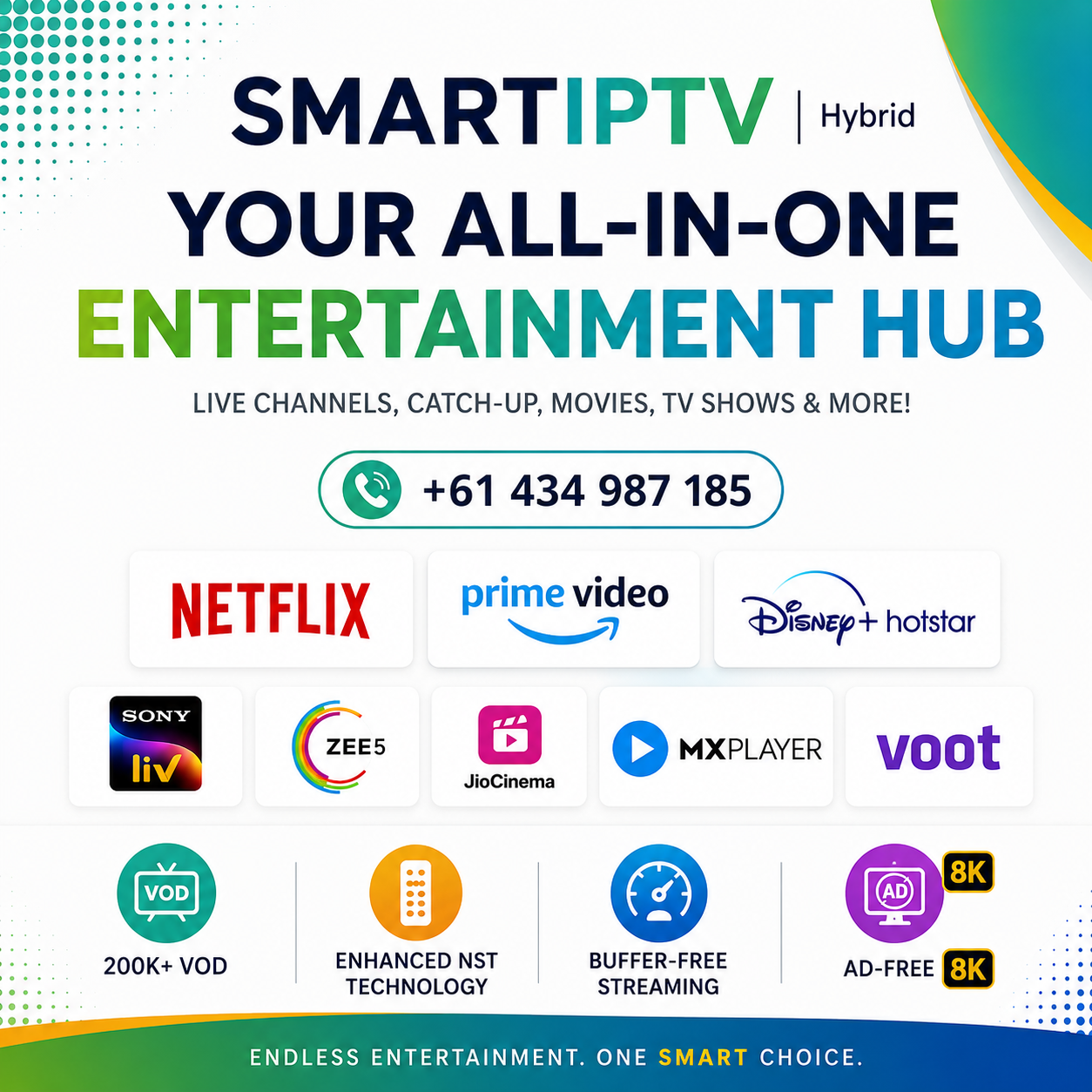 SmartIPTV Recharge (1 Year)