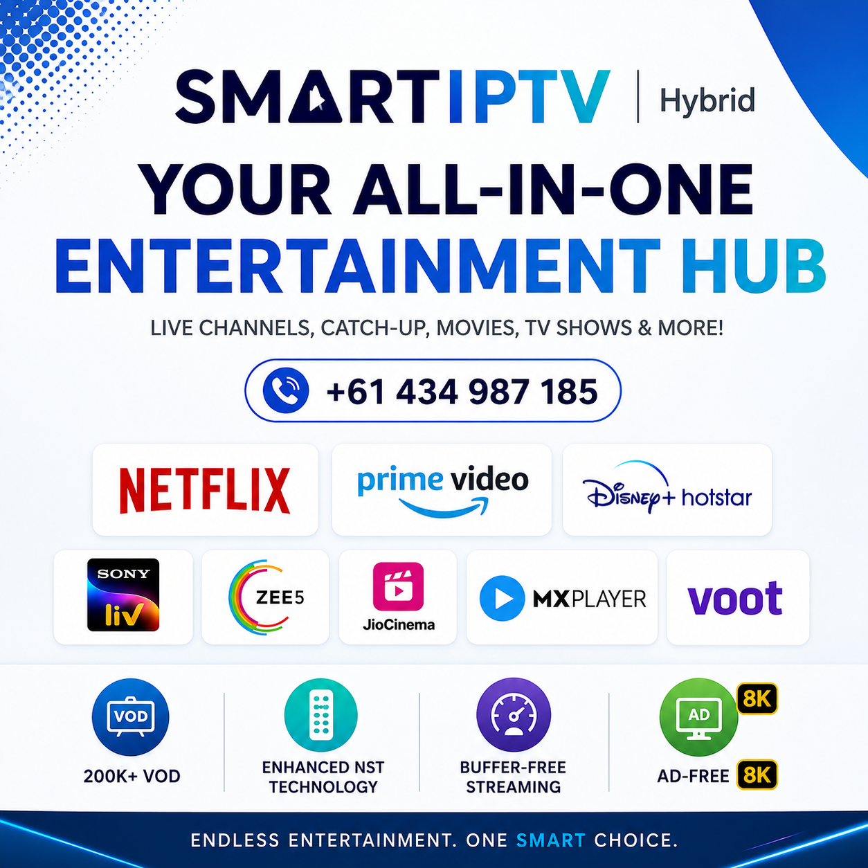 SmartIPTV Box 8K Hybrid